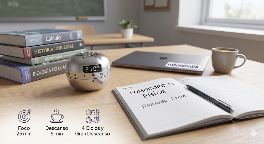 Método Pomodoro: Concentración Total